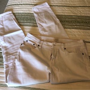 JCrew White Jeans